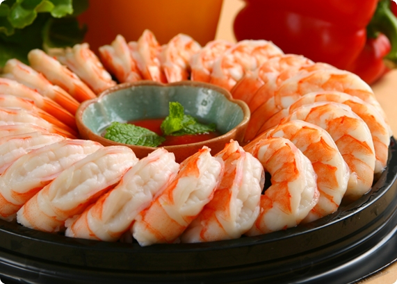 Cooked Shrimp Ring